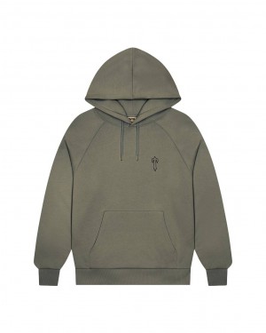 Trapstar Foundation Hoodie Kaki | TS-65357
