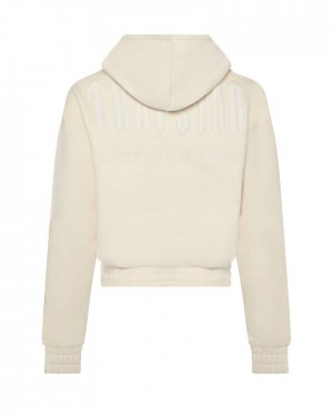 Trapstar Irongate Hoodie with Silicone Badge Albi | TS-65154