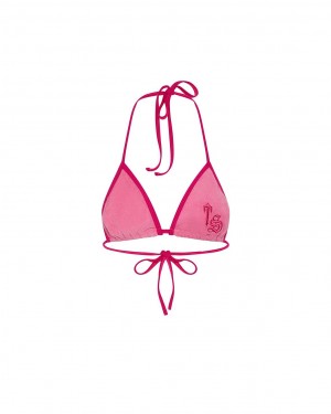 Trapstar Terry Script Bikini Top Roz | TS-65089